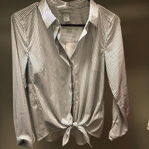 Striped Button Down Shirt